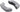 Handle, special shape | silicone | grey