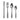 Vantage 24PC Cutlery Set